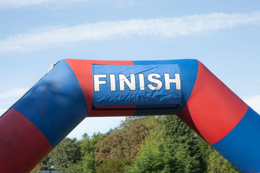 Arche gonflable pour une course : ce que le prix n'inclut pas